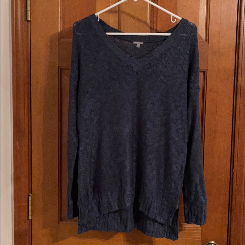 Blue light sweater